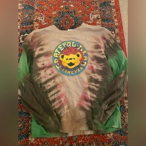 Grateful Dead Tye-Dye crewneck sweatshirt. Size L.